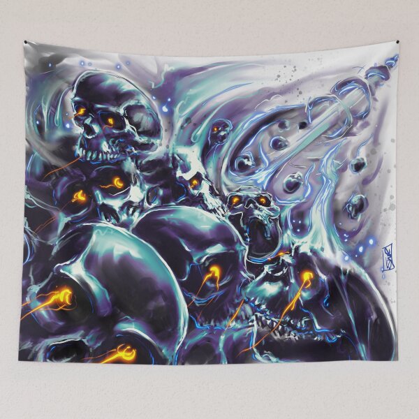 Item preview, Into The Void Skullstorm designed and sold by Shawnsonartshop.