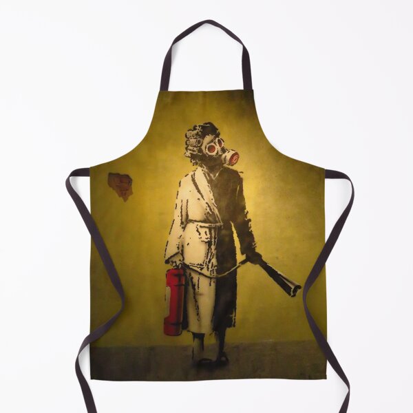 Item preview, Woman With Gas Mask designed and sold by wiggyofipswich.