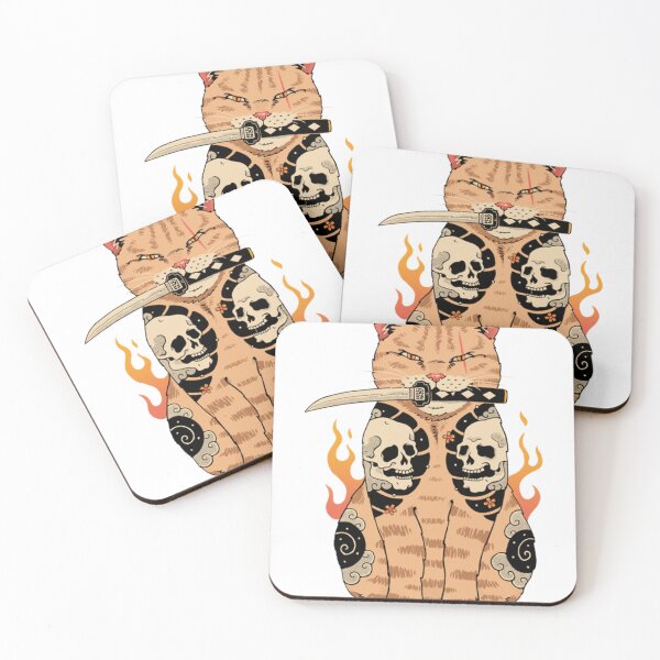 Item preview, Catana Skull Graphic Cat Funny Ainimal designed and sold by IsmaelMay0.