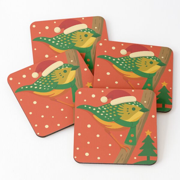 Item preview, Pardalote in a Partridge Tree – Aussie Christmas Cheer designed and sold by MRageebArt.