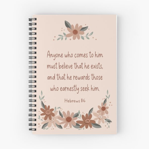 Item preview, He Exists -Hebrews 11:6 designed and sold by Willow & Grace Designs.