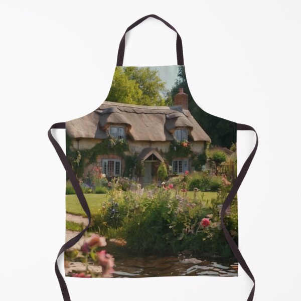Artikelvorschau, Blooming English Cottage beside the Tranquil Canal entworfen und verkauft von BlareBlare.