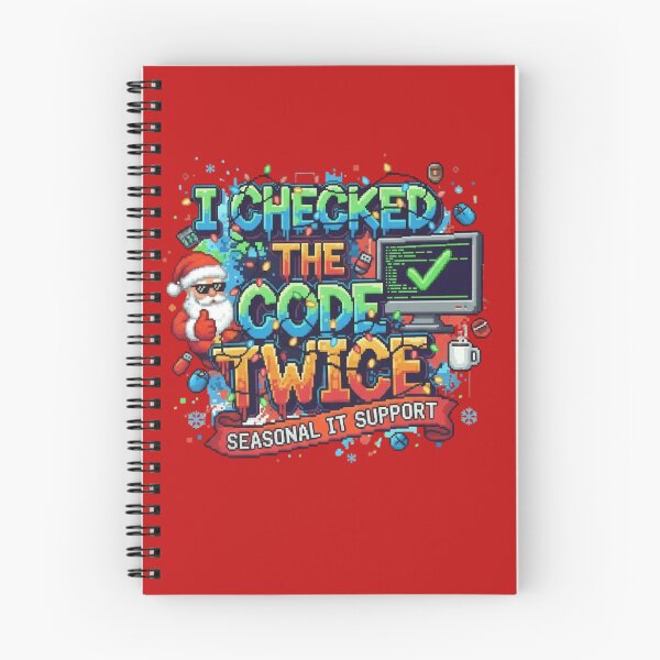 Item preview, Santa's Secret Code in pixel art Christmas style: Gift T-shirt for Geek Developers and Programmers designed and sold by Artbesttopic.