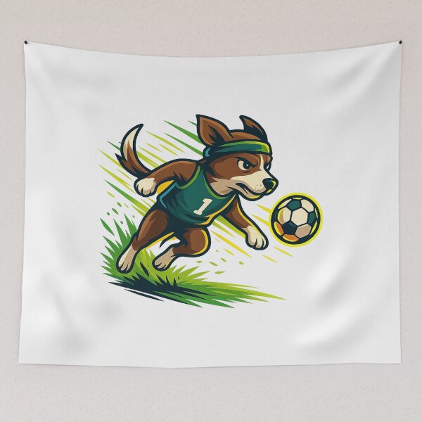 Item preview, Pawstriker – Fast Soccer Dog Charging for the Perfect Goal designed and sold by PawWave.