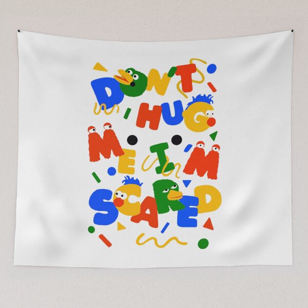 Item preview, Dont hug me im scared meme-dont hug me im scared  designed and sold by GravesSalva.