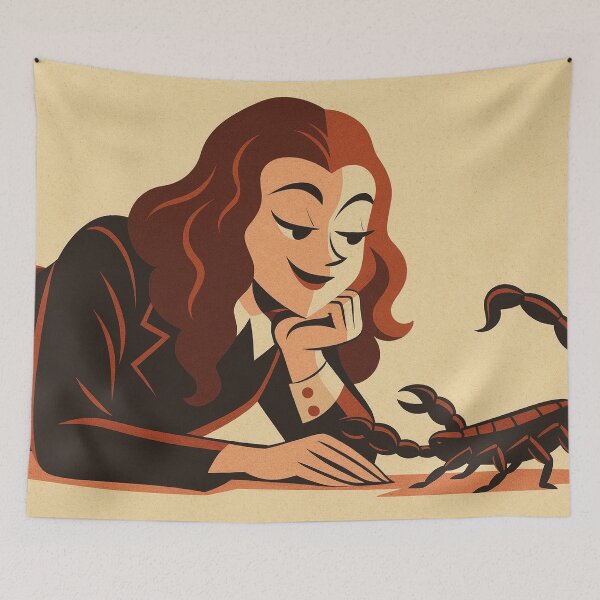 Item preview, Helena and Pupok - Orphan Black (Retro Cartoon) designed and sold by timpoitras.