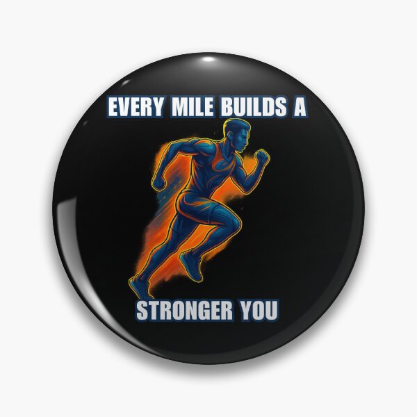Item preview, Every Mile Builds a Stronger You - Neon Runner Motivation Gift & Athlete Apparel designed and sold by endurothreads.