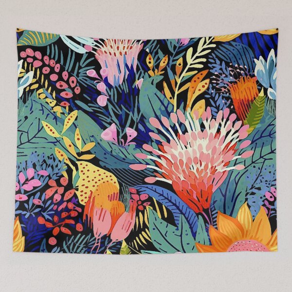 Item preview, Flower Garden Abstract designed and sold by ViaARTfactory.