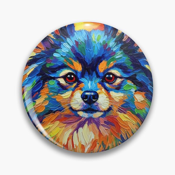 Item preview, Vibrant Pomeranian Stare designed and sold by ChrisButler.