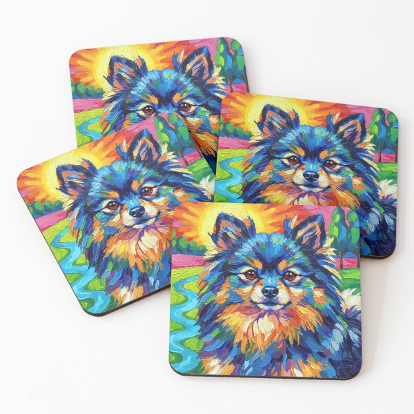 Item preview, Vibrant Pomeranian Stare designed and sold by ChrisButler.
