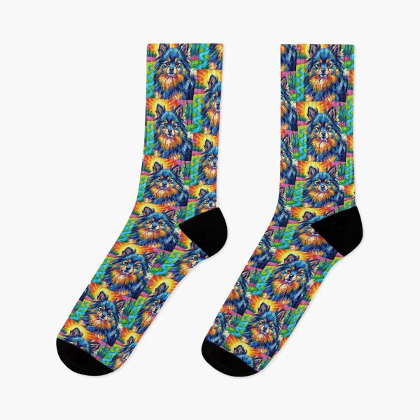 Item preview, Vibrant Pomeranian Stare designed and sold by ChrisButler.