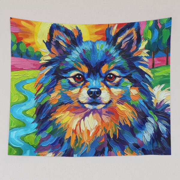Item preview, Vibrant Pomeranian Stare designed and sold by ChrisButler.