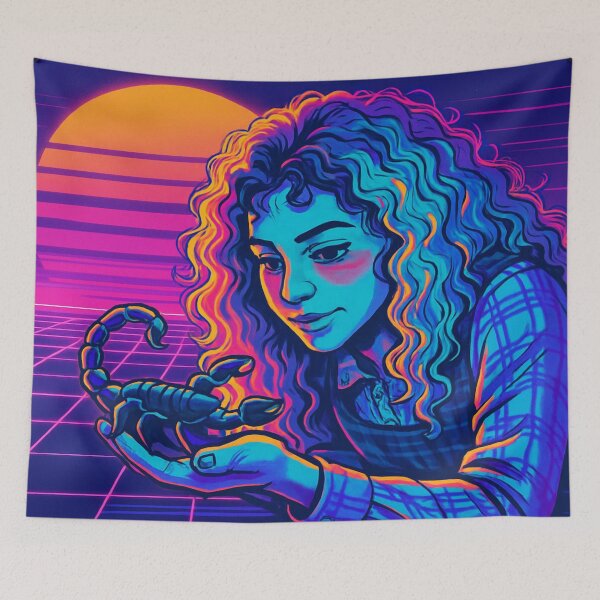 Item preview, Helena and Pupok - Orphan Black (Synthwave) designed and sold by timpoitras.