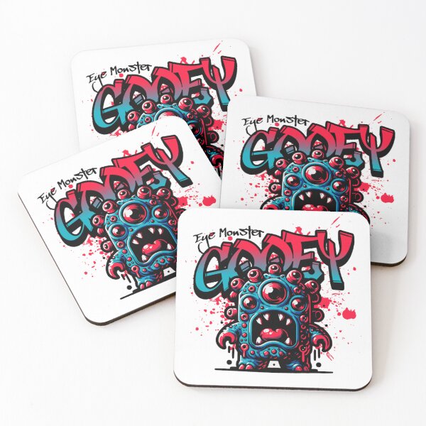 Item preview, GOOFY Eye Monster Graffiti Street Art Cartoon Graphic Tee designed and sold by GenZFashion000.