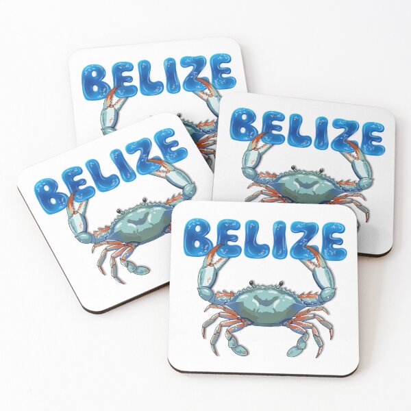 Item preview, Belize Blue Crab designed and sold by BADNIS designs.