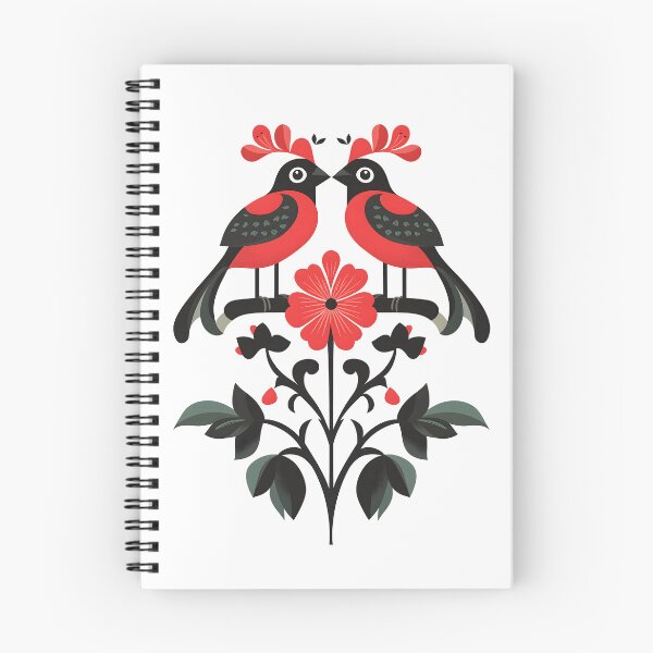 Item preview, Polish Bird and Flowers | wycinanki | Folklore | Folk Art Blue designed and sold by xiao xuans.