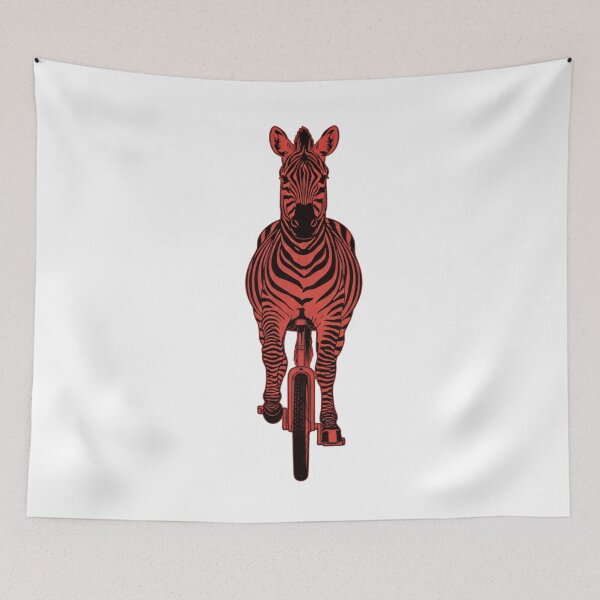 Item preview, URBAN ROGUE -  Unicycle Zebra designed and sold by Urbanrogue&co.