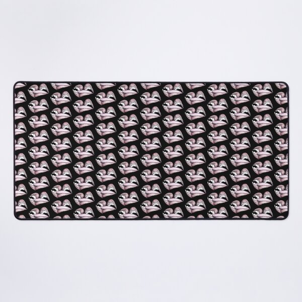 Item preview, “Entangled Lips – Bold Pop Art Tongue Illustration” designed and sold by Flower Magic .