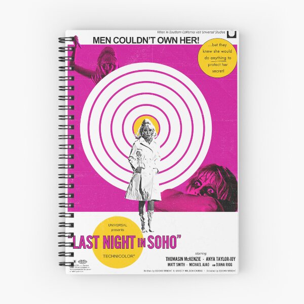 Item preview, Last Night in Soho (2021) retro poster design designed and sold by jackbooks.