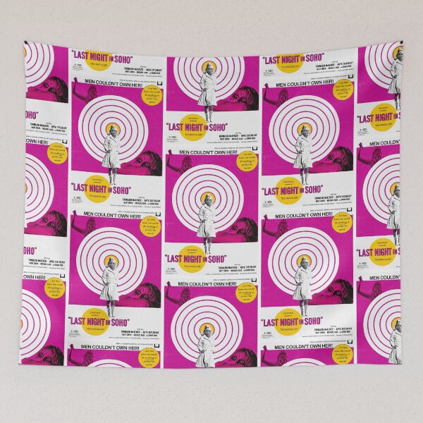 Item preview, Last Night in Soho (2021) retro poster design designed and sold by jackbooks.
