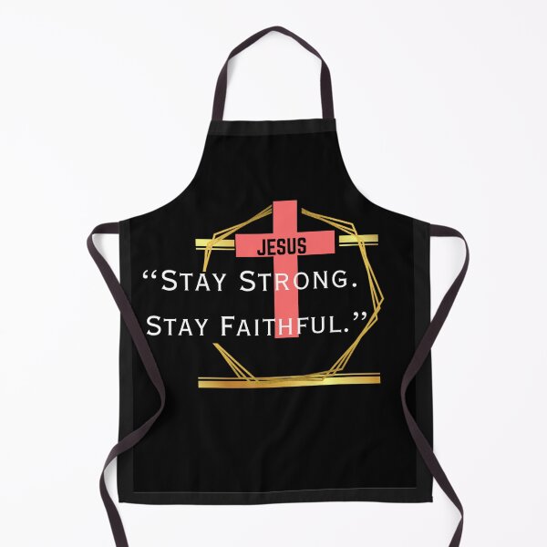 Item preview, Stay Strong. Stay Faithful – Inspiring Christian Quote T-Shirt for Daily Courage designed and sold by Pradip basu.