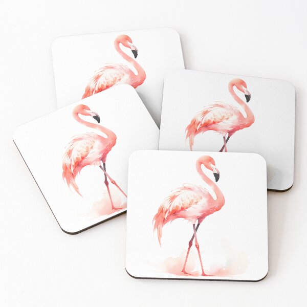 Aperçu de l'œuvre Copie de l'aquarelle du flamant rose créée et vendue par xiao xuans.