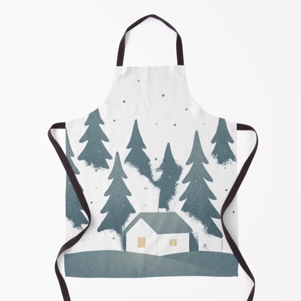 Item preview, Cozy Frosty Pine Cabin designed and sold by Fernova.