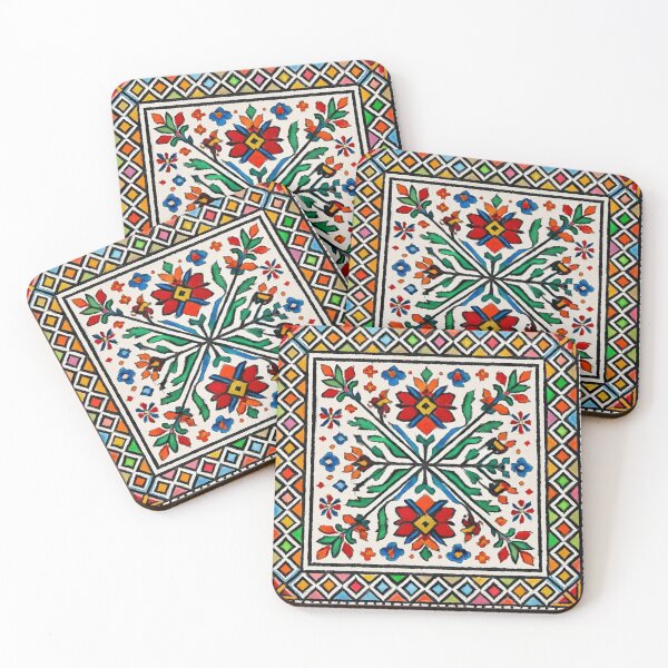 Item preview, Balkan Ornament - Folk Art Pattern designed and sold by Myra365Art.