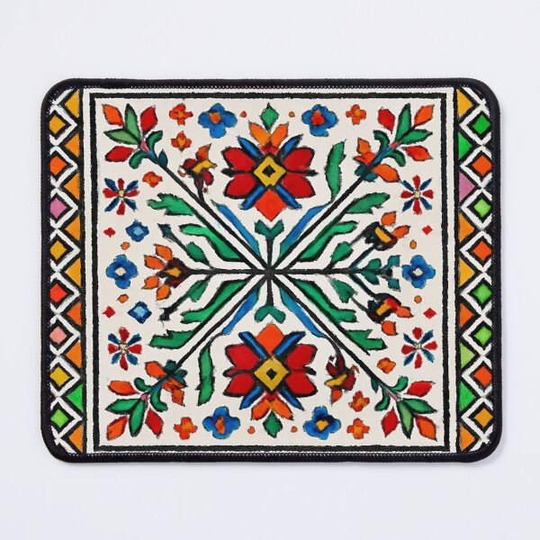 Item preview, Balkan Ornament - Folk Art Pattern designed and sold by Myra365Art.