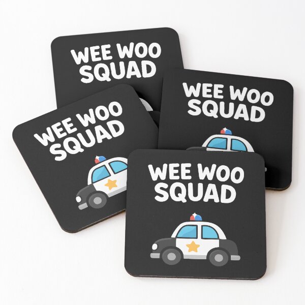 Item preview, Wee Woo Squad Police Star designed and sold by Lichtisign.