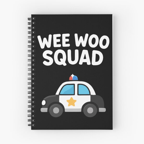Item preview, Wee Woo Squad Police Star designed and sold by Lichtisign.