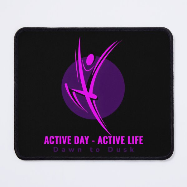 Item preview, Active Day Active Life Purple Figure designed and sold by uocoedci20.