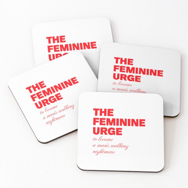 Item preview, The Feminine Urge: To Become a Man's Walking Nightmare designed and sold by pbartwork.