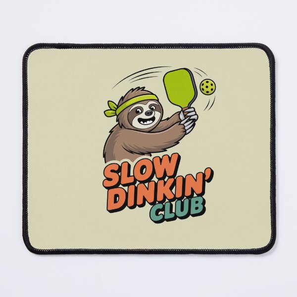 Item preview, Retro Sloth Pickleball Slow Dinkin' Club Design designed and sold by Mr-wow.