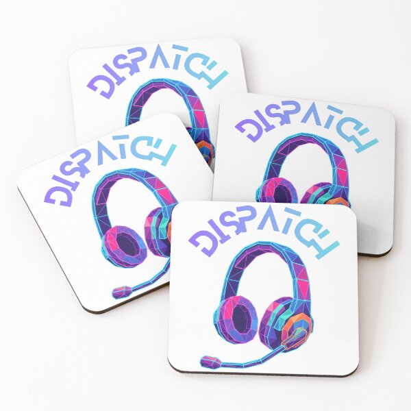 Item preview, Neon Geometric Dispatcher Headset - Gamer & 911 Operator Art designed and sold by PanaddaArtStudio.