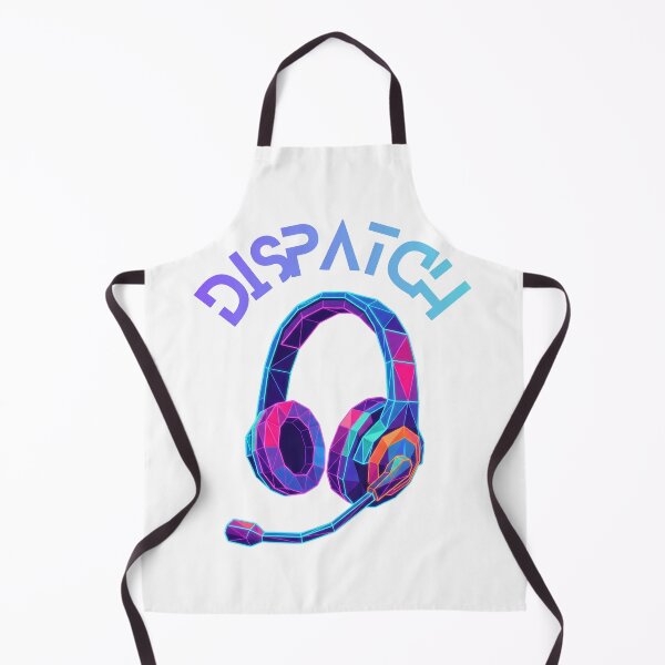 Item preview, Neon Geometric Dispatcher Headset - Gamer & 911 Operator Art designed and sold by PanaddaArtStudio.