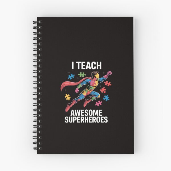 Item preview, Autism Awareness Teacher I Teach Awesome Superheroes designed and sold by ControlCenter.