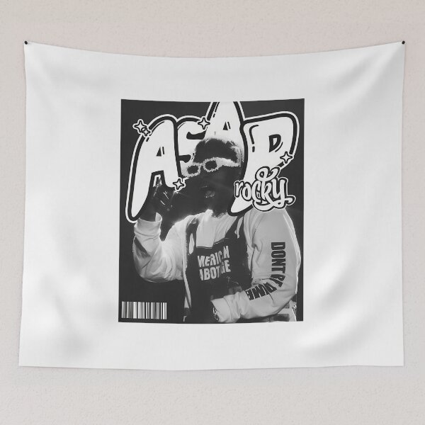 Item preview, Asap Rocky Cartoon Art designed and sold by RLurst50.