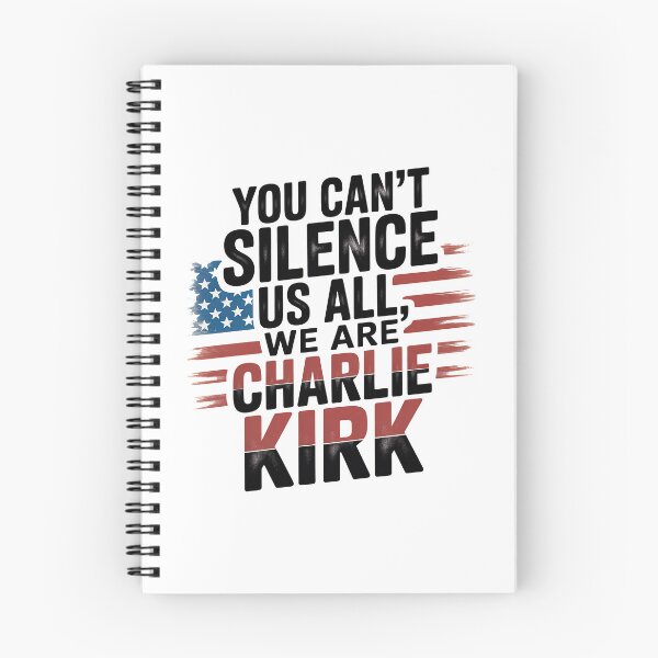Item preview, Charlie Kirk Quote, You Cant Silence Us All We Are Charlie Kirk designed and sold by graphic-genie.
