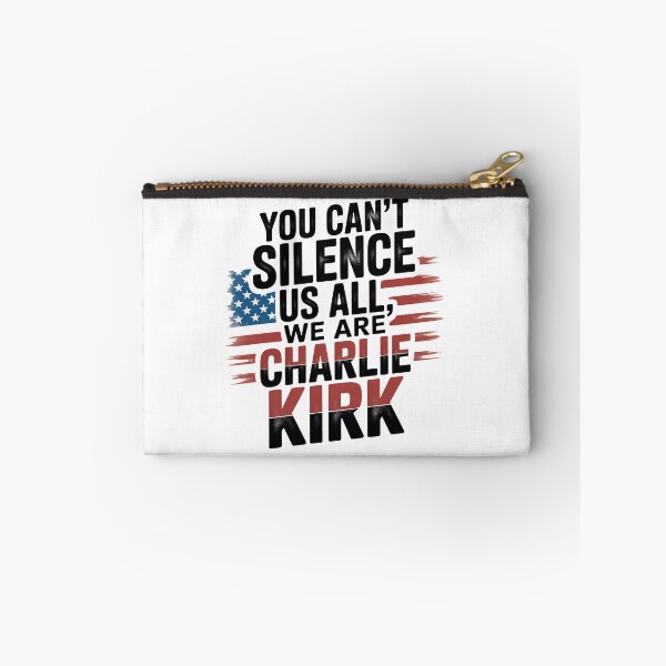 Item preview, Charlie Kirk Quote, You Cant Silence Us All We Are Charlie Kirk designed and sold by graphic-genie.