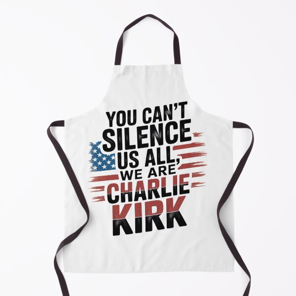 Item preview, Charlie Kirk Quote, You Cant Silence Us All We Are Charlie Kirk designed and sold by graphic-genie.