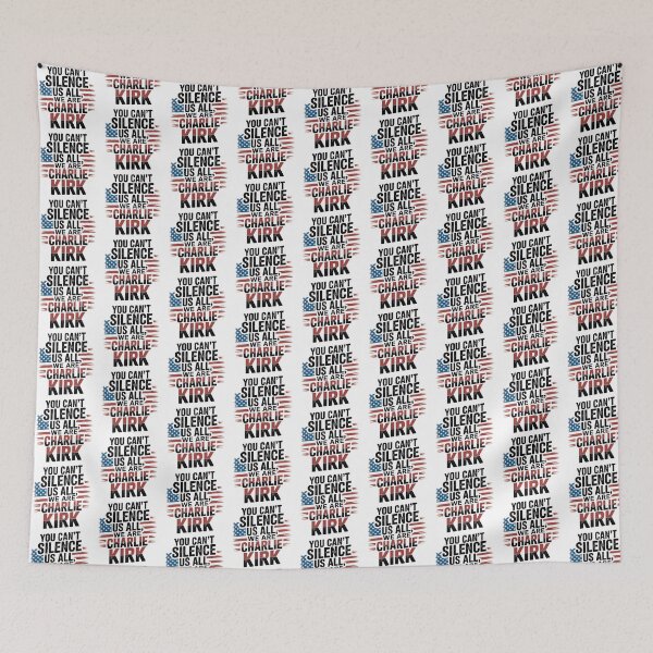 Item preview, Charlie Kirk Quote, You Cant Silence Us All We Are Charlie Kirk designed and sold by graphic-genie.