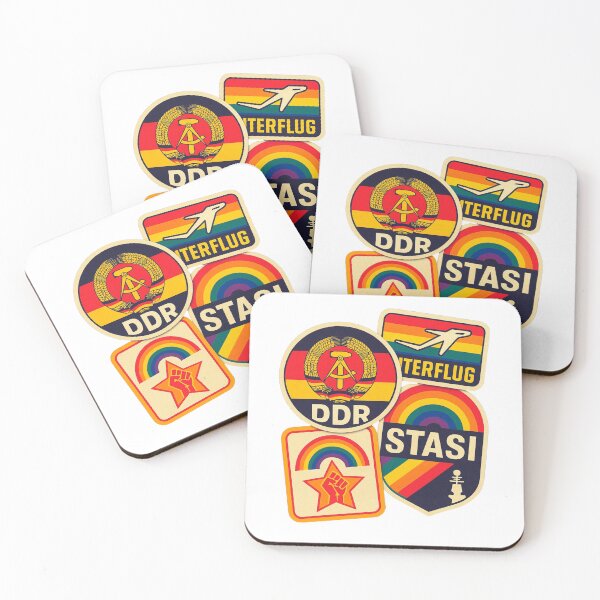 Item preview, DDR Pride badges EAST Germany  designed and sold by JETSETPRIDE.