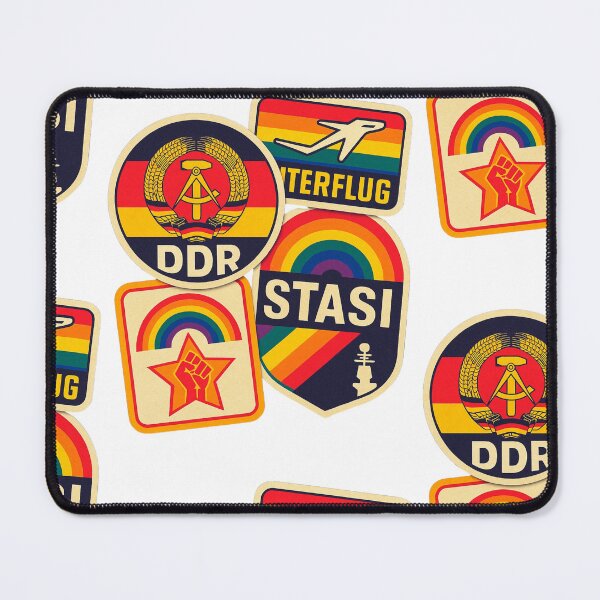 Item preview, DDR Pride badges EAST Germany designed and sold by JETSETPRIDE.