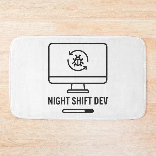 Item preview, Night Shift Dev — Minimal Security Debug Loop designed and sold by techy-rrr.