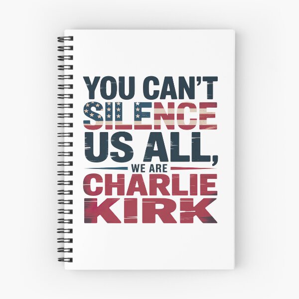 Item preview, Charlie Kirk Quote, You Cant Silence Us All We Are Charlie Kirk designed and sold by graphic-genie.