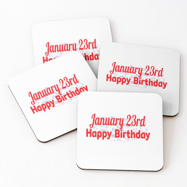 Item preview, January 23rd, Gift birthday  designed and sold by Sujinthaiart.