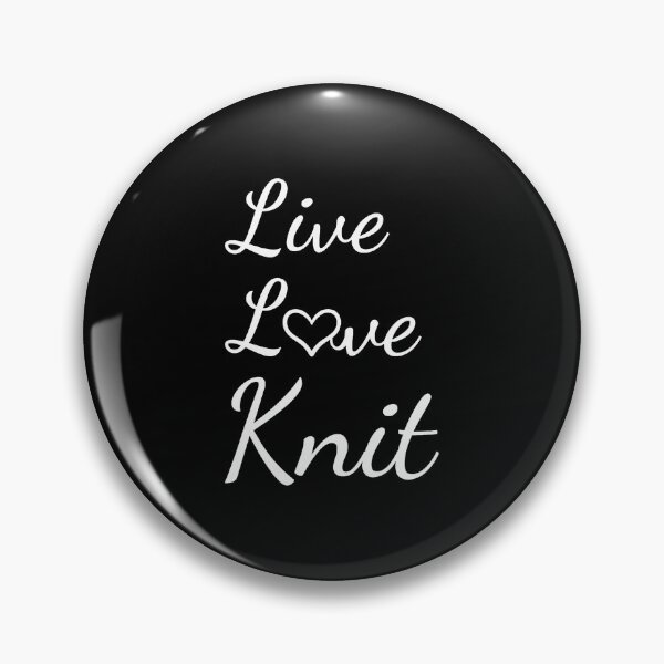 Item preview, Knitter Live Love Knitting designed and sold by LavetaCatherine.
