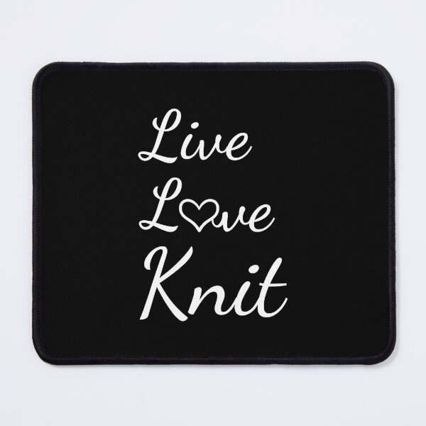 Item preview, Knitter Live Love Knitting designed and sold by LavetaCatherine.