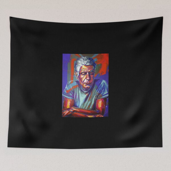 Item preview, Anthony-Bourdain-Canvas-- designed and sold by JamesMilerum.